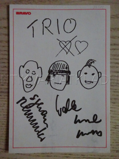 AUTOGRAM TRIO, KARTIČKA BRAVO