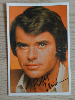 AUTOGRAM URICH ROBERT, KARTIČKA BRAVO