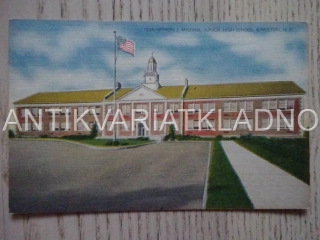 VYSOKÁ ŠKOLA, KINGSTON, USA, SPOJENÉ STÁTY AMERICKÉ, AMERIKA, POHLEDNICE 261