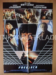 FREE JACK, M. JAGGER (THE ROLLING STONES), A. HOPKINS, PLAKÁT 1153
