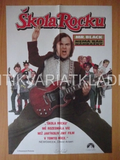 ŠKOLA ROCKU, J. BLACK + 21 GRAMŮ, PLAKÁT 1155