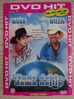 VŠUDE DOBŘE, DOMA NEJLÍP, B. WILLIS, E. WOOD, DVD FILM