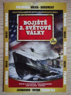 BOJIŠTĚ 2. SVĚTOVÉ VÁLKY 3., DOKUMENT DVD FILM 2. SVĚT. VÁLKA