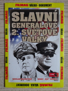 SLAVNÍ GENERÁLOVÉ 2. SVĚTOVÉ VÁLKY 1, VÁLKA, DVD FILM DOKUMENT