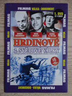HRDINOVÉ 2. SVĚTOVÉ VÁLKY 1, VÁLKA, DVD FILM DOKUMENT