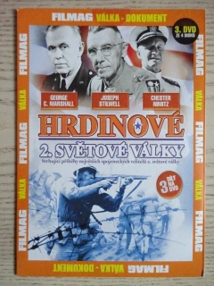 HRDINOVÉ 2. SVĚTOVÉ VÁLKY 3, VÁLKA, DVD FILM DOKUMENT