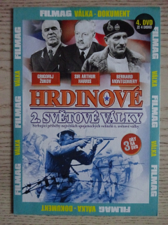 HRDINOVÉ 2. SVĚTOVÉ VÁLKY 4, VÁLKA, DVD FILM DOKUMENT