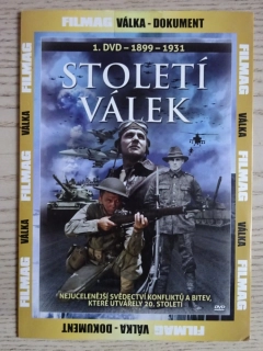 STOLETÍ VÁLEK 1, 1899-1931, VÁLKA, DVD FILM DOKUMENT