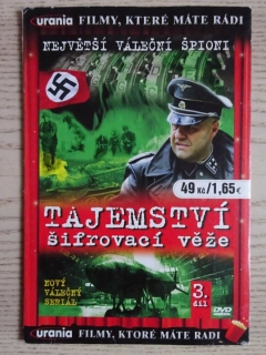 TAJEMSTVÍ ŠIFROVACÍ VĚŽE 3, VÁLEČNÝ SERIÁL, DVD FILM VÁLKA