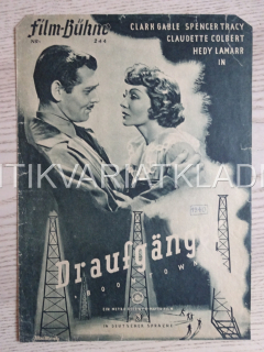 BOOM TOWN, CLARK GABLE, SPENCER TRACY, NĚMECKY, BIO PROGRAM 244