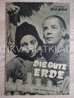 THE GOOD EARTH, PAUL MUNI, NĚMECKY, BIO PROGRAM 532