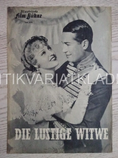 DIE LUSTIGE WITWE, MAURICE CHEVALIER, NĚMECKY, BIO PROGRAM 634