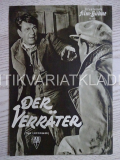 THE INFORMER, VICTOR MCLAGLEN, JOHN FORD, NĚMECKY, BIO PROGRAM 602