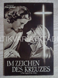 THE SIGN OF THE CROSS, FREDRIC MARCH, CECIL B. DE MILLE, NĚMECKY, BIO PROGRAM 641
