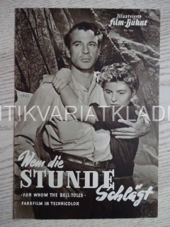 KOMU ZVONÍ HRANA, GARY COOPER, INGRID BERGMAN, NĚMECKY, BIO PROGRAM 789