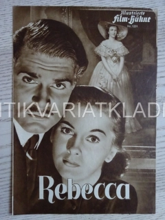 REBECCA, LAURENCE OLIVIER, NĚMECKY, BIO PROGRAM 1351