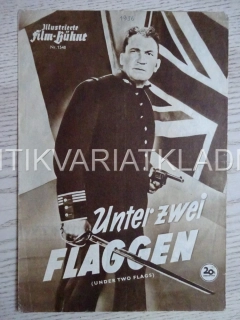 UNDER TWO FLAGS, RONALD COLMAN, NĚMECKY, BIO PROGRAM 1548