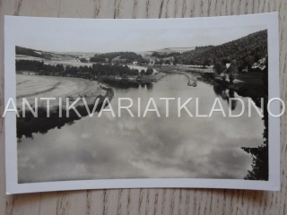 TÝN NAD VLTAVOU, VLTAVA, LUŽNICE, OKRES ČESKÉ BUDĚJOVICE, POHLEDNICE 343