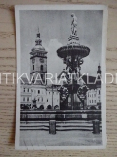 ČESKÉ BUDĚJOVICE, NÁMĚSTÍ, POHLEDNICE 371