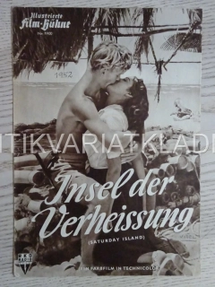 SATURDAY ISLAND, LINDA DARNELL, NĚMECKY, BIO PROGRAM 1900