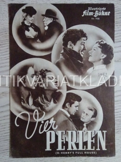 O. HENRY'S FULL HOUSE, MARILYN MONROE, RICHARD WIDMARK, ANNE BAXTER, NĚMECKY, BIO PROGRAM 1930