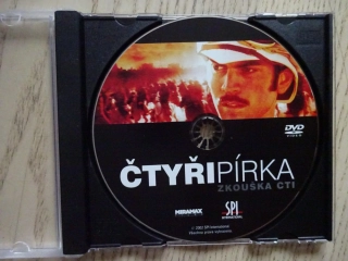ČTYŘI PÍRKA, ZKOUŠKA CTI, DVD FILM
