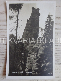TEPLICKÉ SKÁLY, OKRES NÁCHOD, POHLEDNICE 416