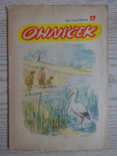 OHNÍČEK Č. 17/1951, KOMIKS, NEPRAKTA, SEKORA, BURIAN