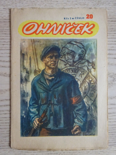 OHNÍČEK Č. 20/1951, KOMIKS, NEPRAKTA, SEKORA, BURIAN