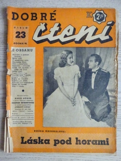 DOBRÉ ČTENÍ, Č. 23, ROČNÍK IV., K. HOGER, D. FRÝBORTOVÁ, **an