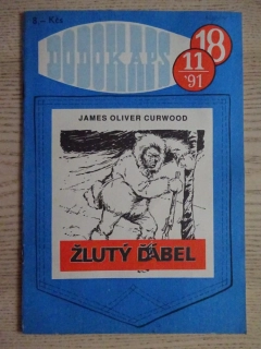 DODOKAPS Č. 18, 11/91, ŽLUTÝ ĎÁBEL, J. O. CURWOOD, **an