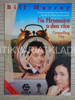 NA HROMNICE O DEN VÍCE, B. MURRAY, FILMOVÝ LETÁK