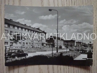 SÍDLIŠTĚ 9. KVĚTNA, ULICE, KLADNO, POHLEDNICE 452