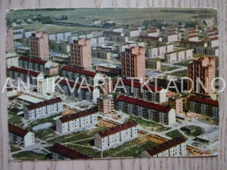 KLADNO, ROZESTAVĚNÁ ČÁST NOVÉHO SÍDLIŠTĚ V ROZDĚLOVĚ, POHLEDNICE 458