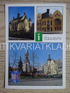 KLADNO, NÁMĚSTÍ STAROSTY PAVLA, GYMNÁZIUM, POHLEDNICE 476
