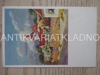 DRUŽEC, OKRES KLADNO, POHLEDNICE 490