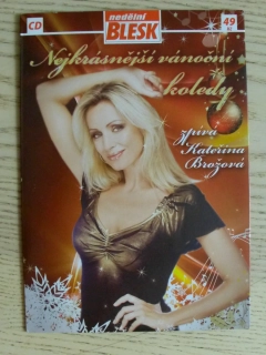 NEJKRÁSNĚJŠÍ VÁNOČNÍ KOLEDY ZPÍVÁ KATEŘINA BROŽOVÁ, CD HUDBA