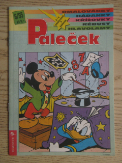 PALEČEK, DISNEY OMALOVÁNKY 6/95, **an