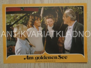 NA ZLATÉM JEZEŘE, J. FONDA, H. FONDA, K. HEPBURN, FOTOSKA FILM USA 14685