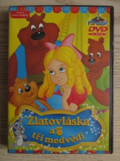 ZLATOVLÁSKA A TŘI MEDVĚDI, DVD FILM