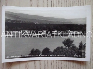 CHODSKO-BABYLONSKÉ KOUPALIŠTĚ A KABINY, HALTRAVA, POHLEDNICE 545