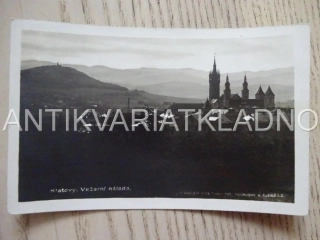 KLATOVY, VEČERNÍ POHLED, OKRES KLATOVY, POHLEDNICE 572