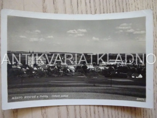 BYSTRÉ U POLIČKY, CELKOVÝ POHLED, OKRES SVITAVY, POHLEDNICE 603