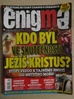 ENIGMA, KDO BYL VE SKUTEČNOSTI JEŽÍŠ KRISTUS?, STOPY VEDOU K TAJNÉMU HNUTÍ OD MRTVÉHO MOŘE!, Č. 1/2024 **an