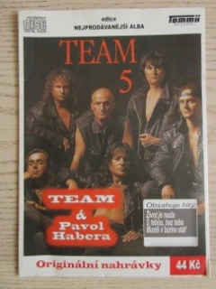TEAM 5, TEAM A PAVOL HABERA, CD HUDBA