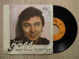 MÁM TĚ (VERA), PLAVÁ VÍLA, KAREL GOTT, MALÁ DESKA