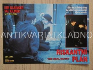 RISKANTNÍ PLÁN, K. BASINGER, V. KILMER, FOTOSKA FILM USA 14747