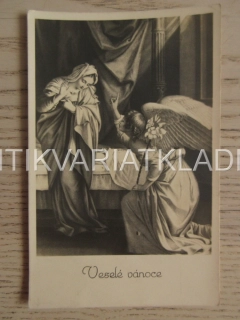 VESELÉ VÁNOCE, SVÁTEK, ANDĚL, POHLEDNICE 635