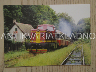 LOKOMOTIVA T444.0101, ŽELEZNICE, MOST-MOLDAVA, OKRES , POHLEDNICE 679