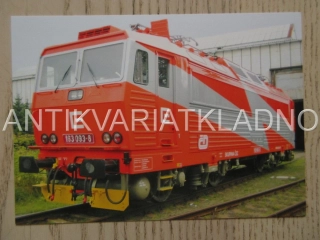 REKLAMNÍ LOKOMOTIVA ČEZ, ŽELEZNICE, POHLEDNICE 683